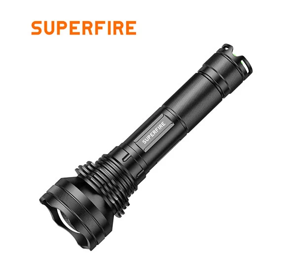 L3-P90 SUPERFIRE 2700 Lumens 36W Lanterna LED recarregável com zoom