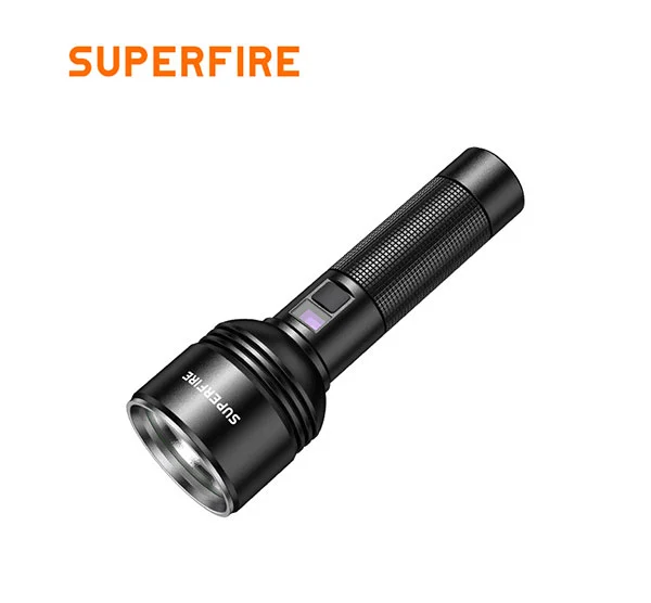 SUPERFIRE D18 Lanterna de alta saída