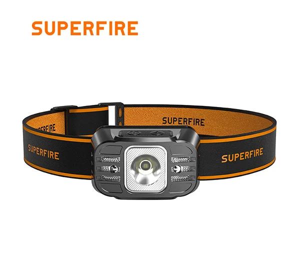 SUPERFIRE Série HL75 Tocha de Cabeça de Sensor de Movimento
