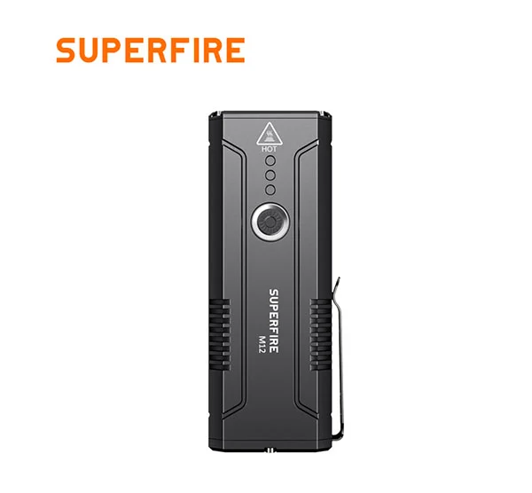 SUPERFIRE M12 Lanterna de Lúmen Alto