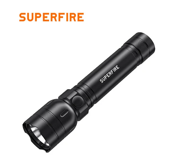 SUPERFIRE GTS6 Lanterna LED pequena super brilhante