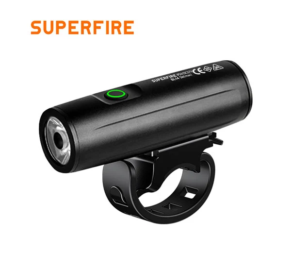 Farol de bicicleta recarregável SUPERFIRE BL14