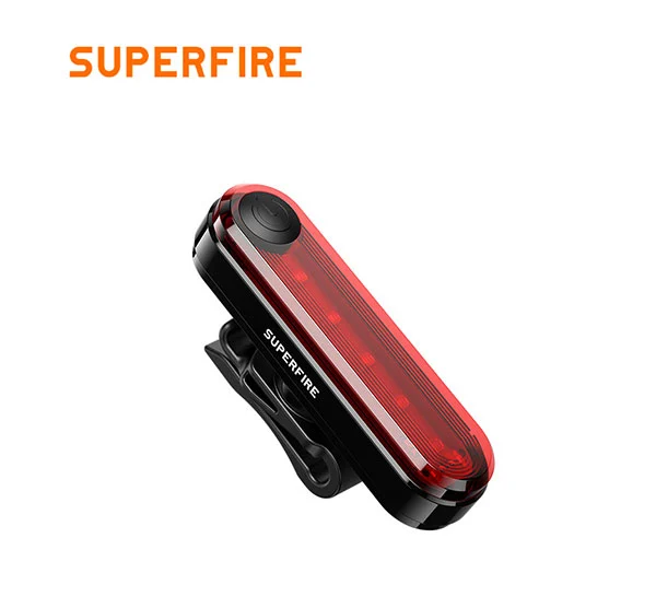 SUPERFIRE BTL01 Luz Da Cauda Da Bicicleta Recarregável