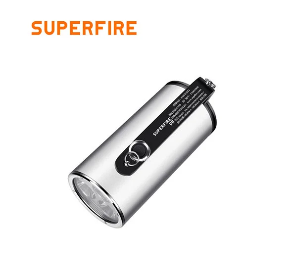 SUPERFIRE D8 luz da tocha à prova de explosão