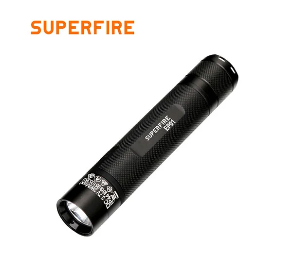 SUPERFIRE EP01 Mini lanterna LED intrinsecamente segura recarregável e à prova de explosão