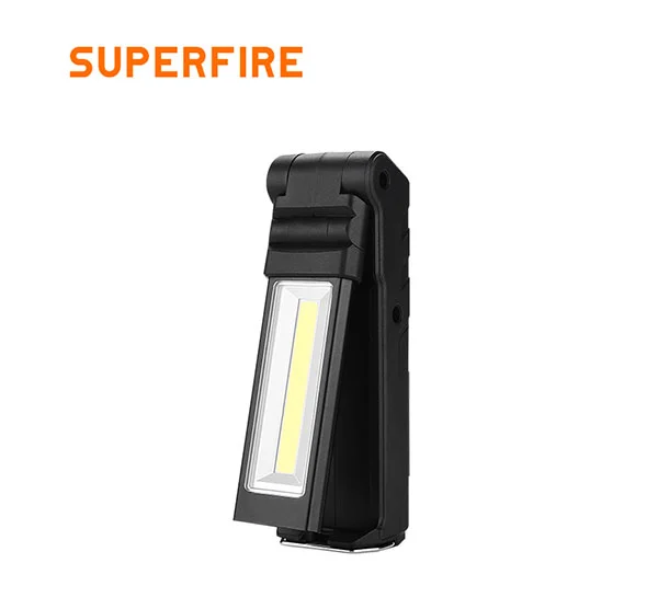 SUPERFIRE G15-S USB recarregável LED luzes de trabalho
