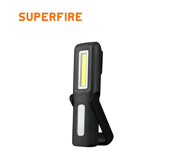 SUPERFIRE G6 recarregável COB LED luz de trabalho