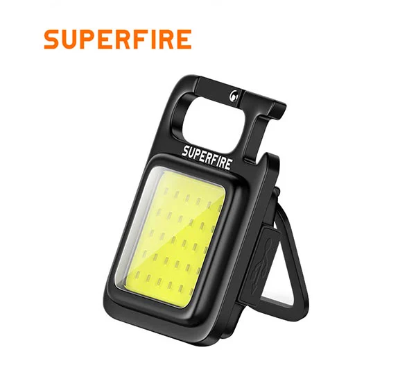 SUPERFIRE MX16 COB Chaveiro Luz de Trabalho