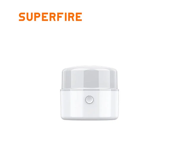 SUPERFIRE T20 USB Lanterna de Acampamento Recarregável
