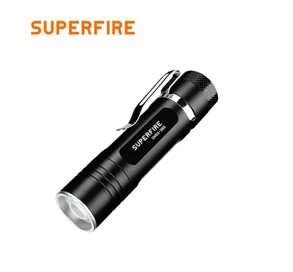 SUPERFIRE UV03 365nm 3w lanterna UV de mão