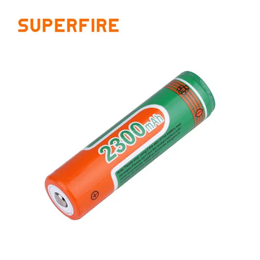 SUPERFIRE AB3-S 2300mAh 18650 3.7 V Li Ion Bateria Recarregável