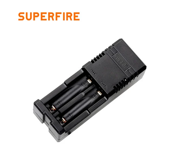 SUPERFIRE AC28 Carregador USB para Bateria