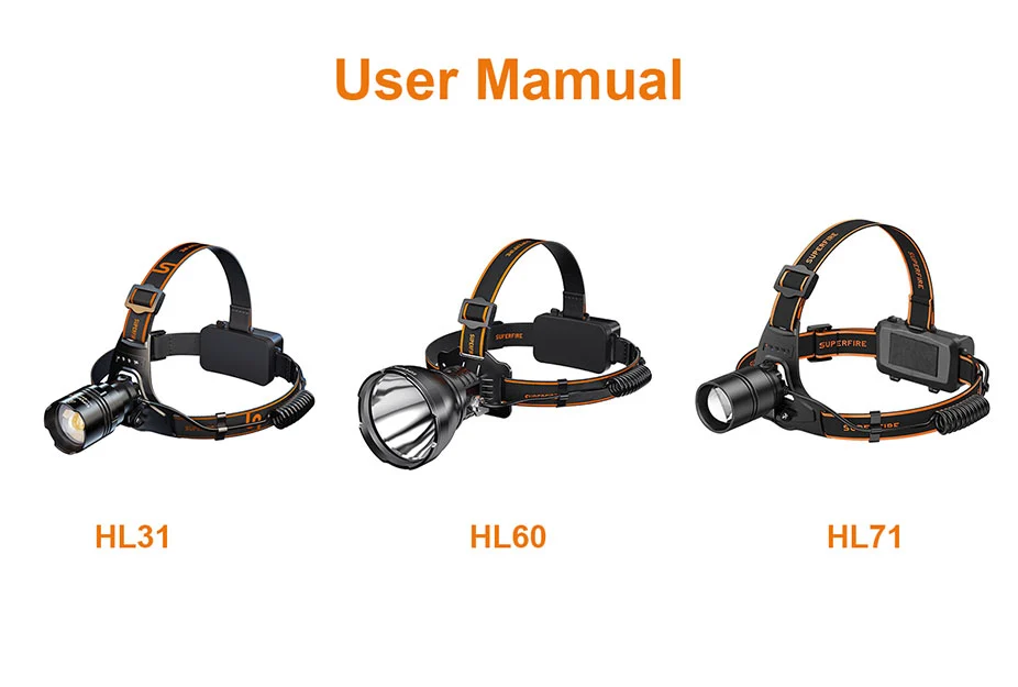 Faróis da série HL31 HL60 HL71 de longo alcance