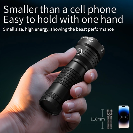 SUPERFIRE L25 Lanterna Alta Lumnes