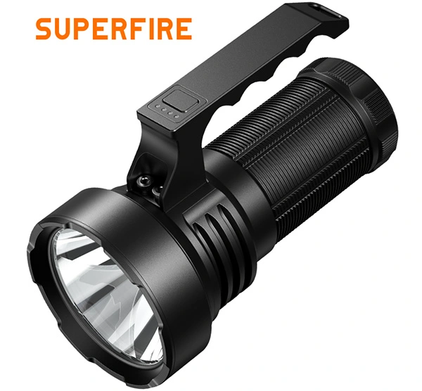SUPERFIRE L20 Lanterna de grande capacidade