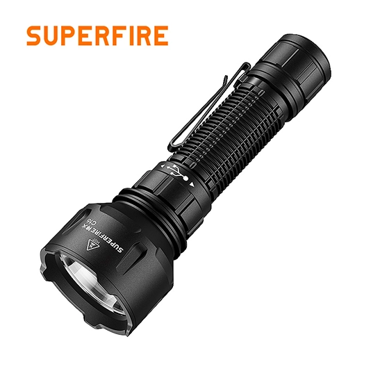 SUPERFIRE C16 Lanterna de alta potência