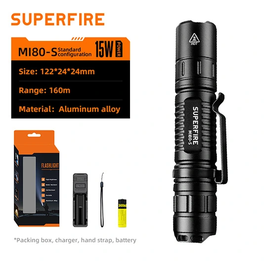 SUPERFIRE MI80/MI80-S Mini Lanterna