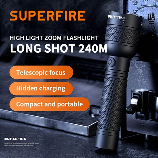 SUPERFIRE F1 EDC Flahlight