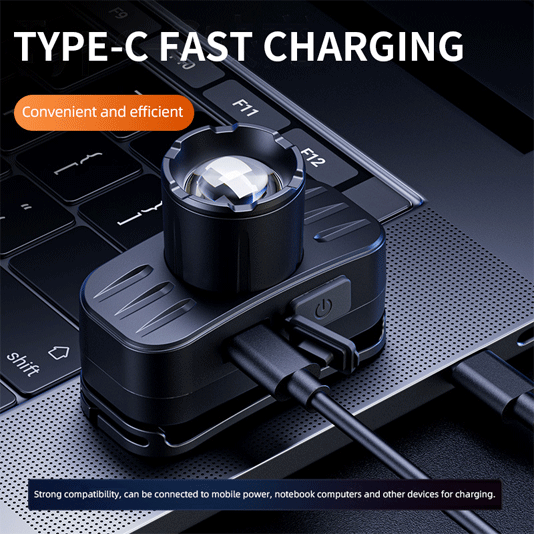 Farol com zoom SUPERFIRE HL80