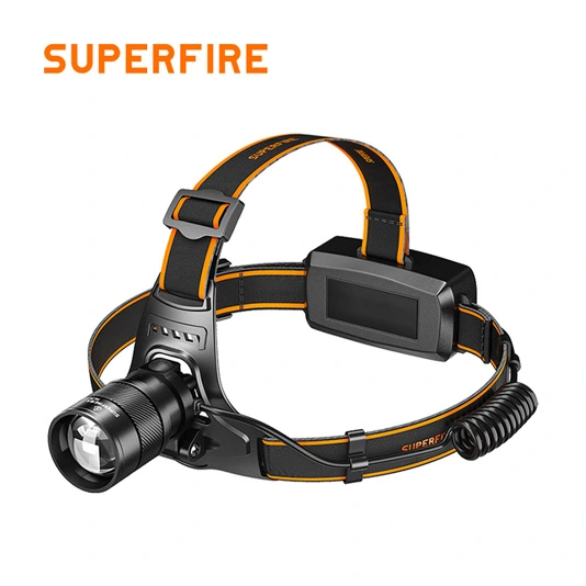 SUPERFIRE HZ01 farol versátil uv com zoom