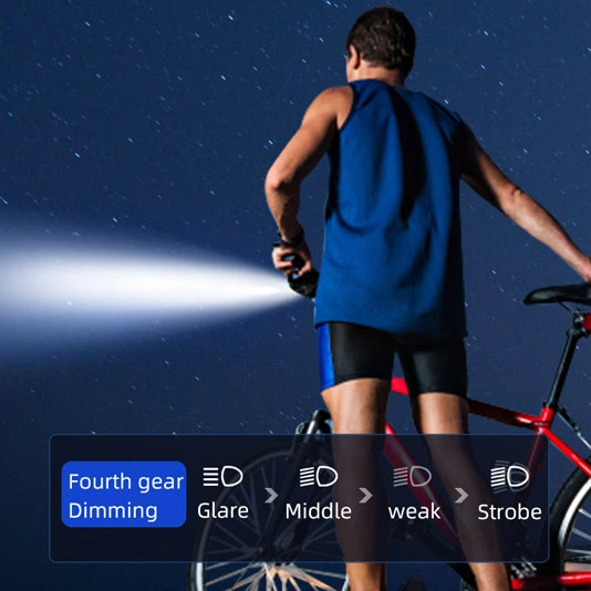 SUPERFIRE BL43 Série Luz de Bicicleta Recarregável