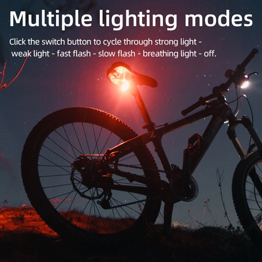 SUPERFIRE BTL05 luz de bicicleta compacta