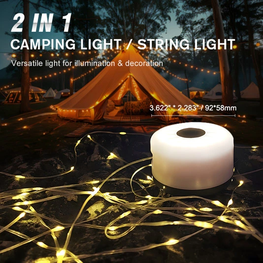 SUPERIFER LT01 Luz de corda de acampamento