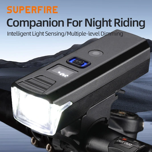 SUPERFIRE BL56 Série Sensor de Luz de Bicicleta