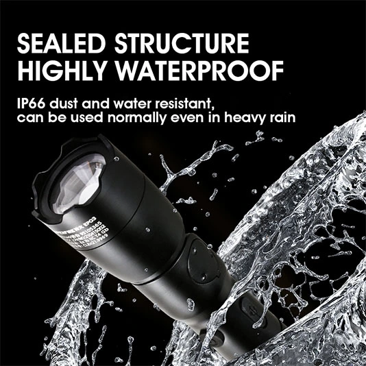 SUPERFIRE EP03 Iluminação profissional à prova de explosão