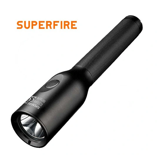 SUPERFIRE nova lanterna LED D6 à prova de explosão