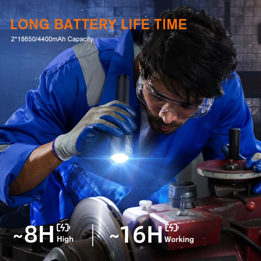 SUPERFIRE nova lanterna LED D6 à prova de explosão