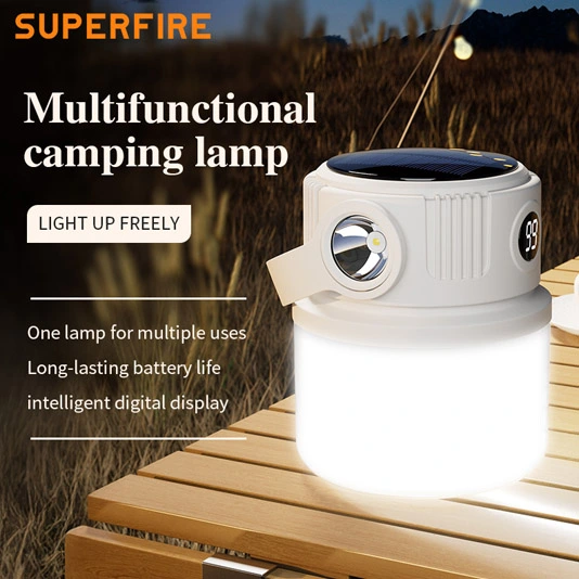 SUPERIFER T22 luz de acampamento multifuncional