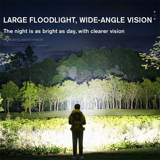 SUPERFIRE F2-X Flahlight com zoom