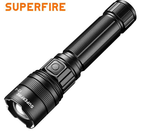 SUPERFIRE F2-X Flahlight com zoom