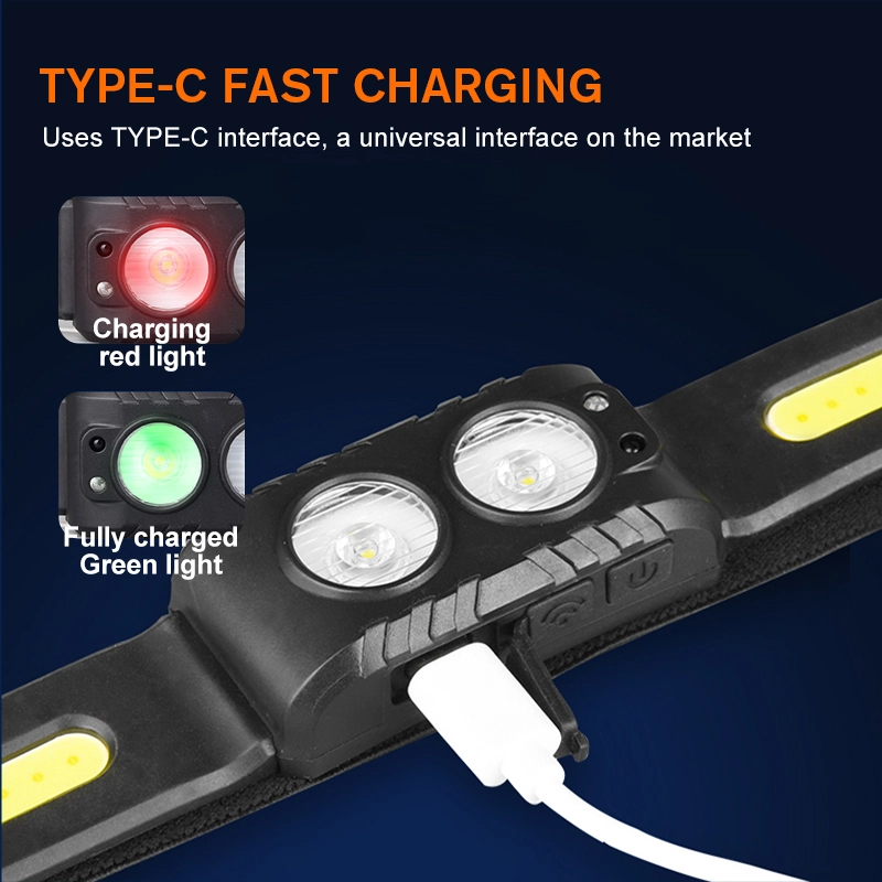 Farol de indução HE03-A multifuncional para diversos fins de iluminação