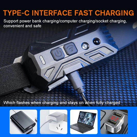 Farol de indução multifuncional HE03 para várias necessidades de iluminação