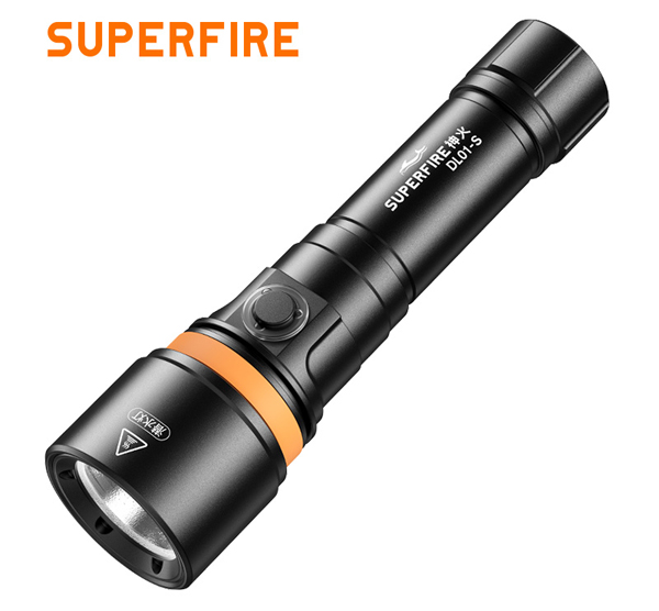 SUPERFIRE DL01-S Diving Flashlight - 翻译中...